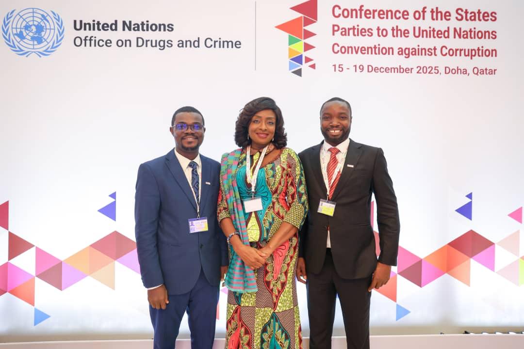 AFIG delegates at the Conference of the States Parties in Doha, Qatar.