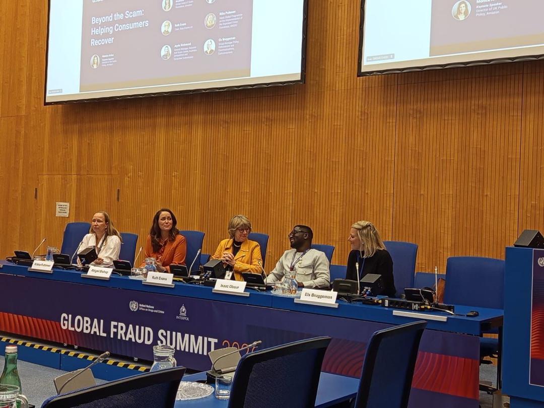 AFIG President Isaac Obour joins global practitioners at the Global Fraud Summit.